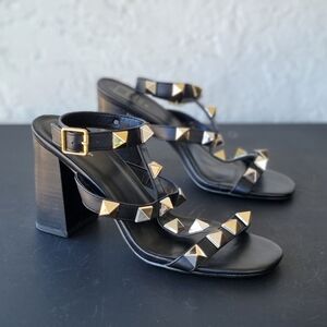 Shu Shop Women's Huici Studded Heeled Sandal Size 9